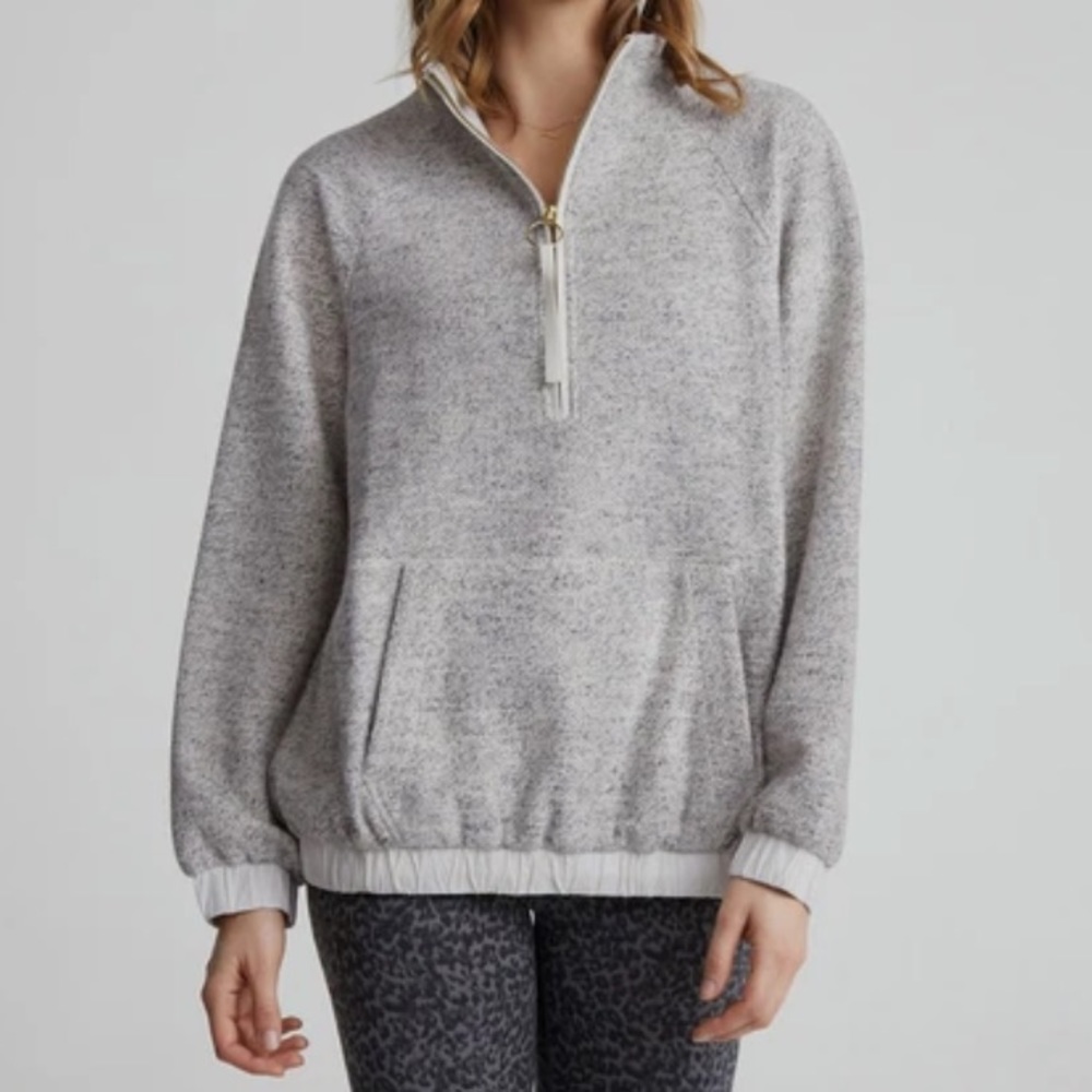 Varley Barnett Marled Pullover sz M
